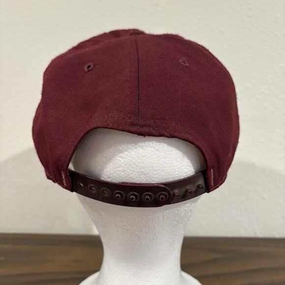 VINTAGE Ferris State Bulldogs 70s 80s USA Made Trucker Hat Classic Sportswear - Picture 5 of 8